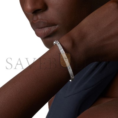 CARTIER LOVE BRACELET, MEDIUM MODEL, PAVED N6737617